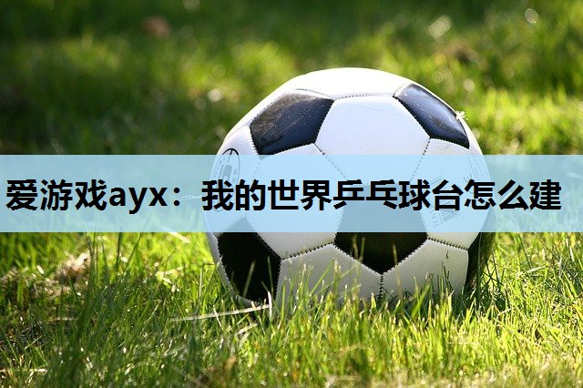 爱游戏ayx：我的世界乒乓球台怎么建