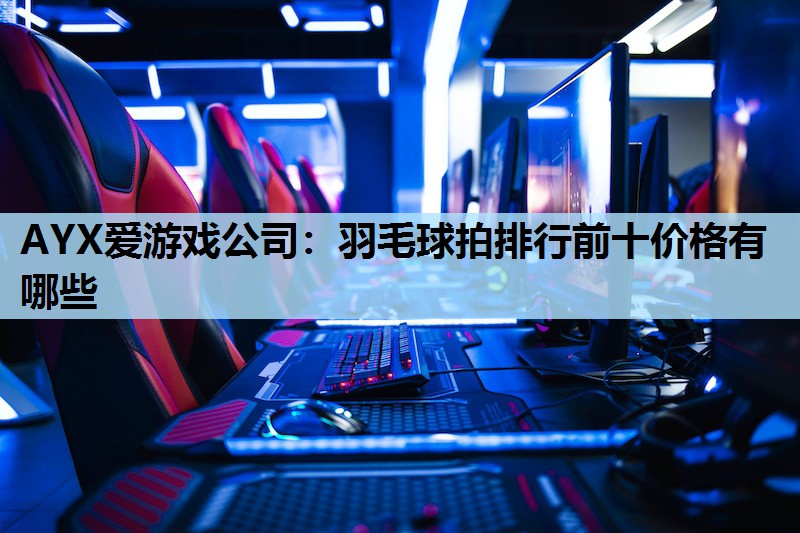 AYX爱游戏公司：羽毛球拍排行前十价格有哪些