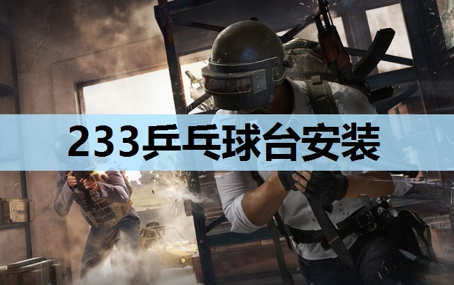 233乒乓球台安装